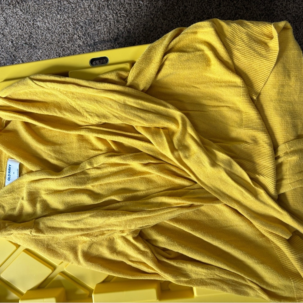 Old Navy Yellow Women's Cardigan
